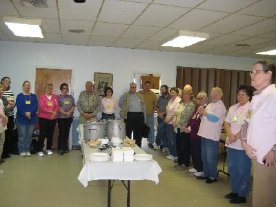 Song Before Lunch with FR. Louis and the cooks